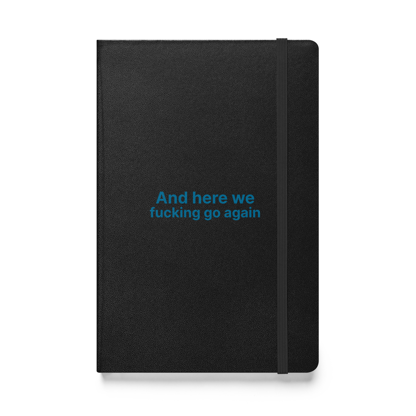 And here we go - Hardcover bound notebook