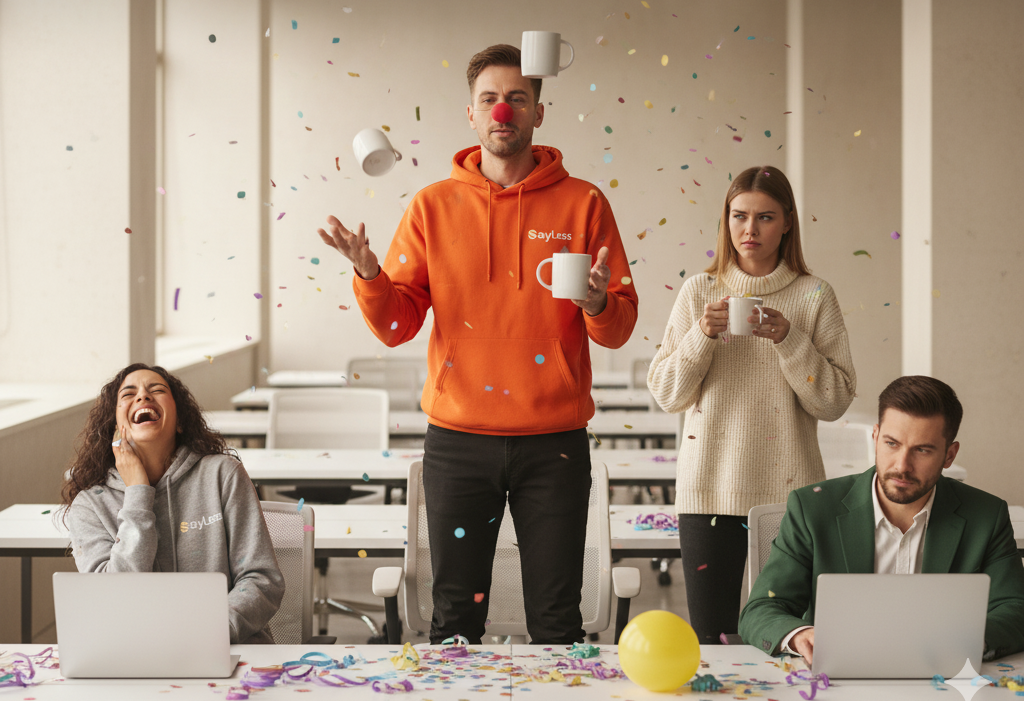 Why Every Office Has That One Clown (and How to Deal with Them) 🎪
