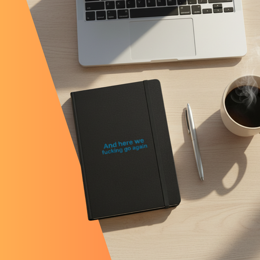 And here we go - Hardcover bound notebook