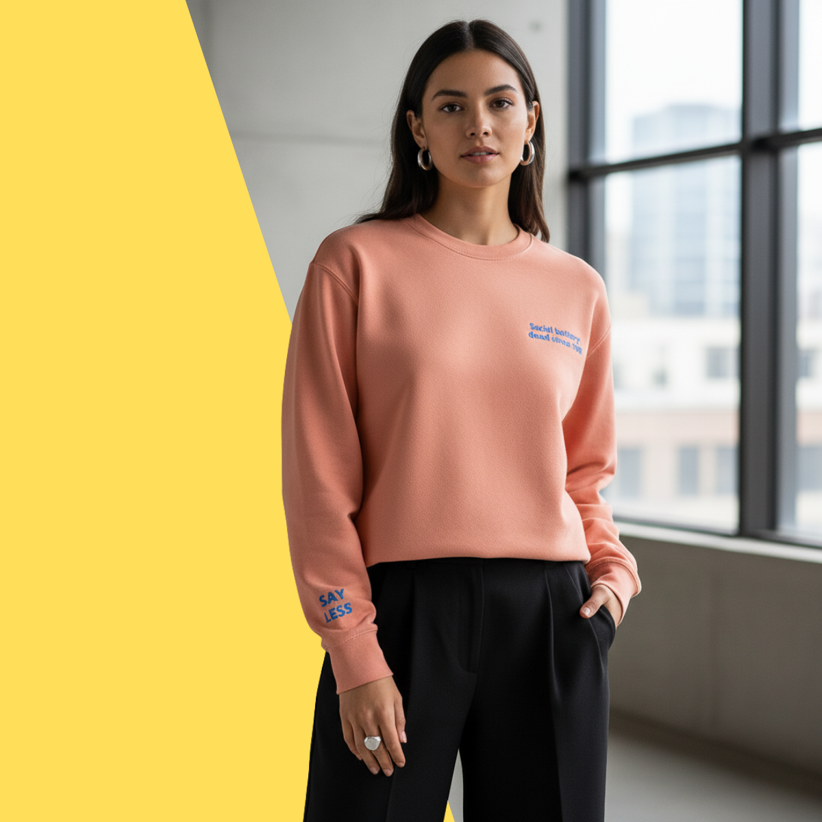 Social battery - Unisex Sweatshirt