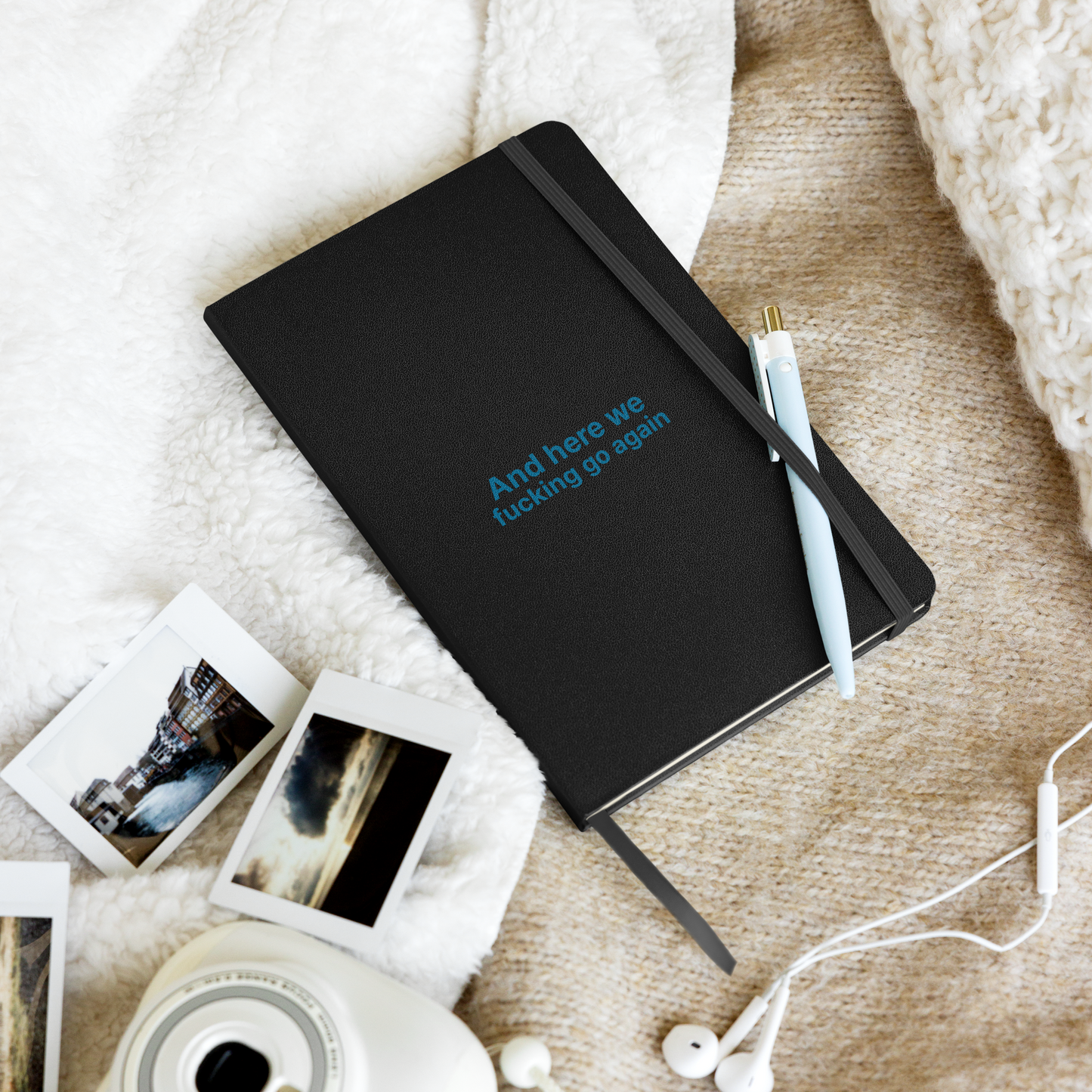 And here we go - Hardcover bound notebook